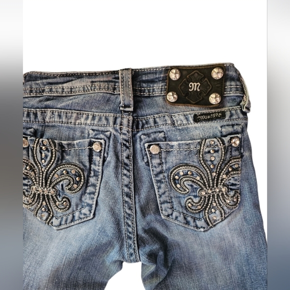 Miss Me Girls Jeans Size 10 - Picture 4 of 7